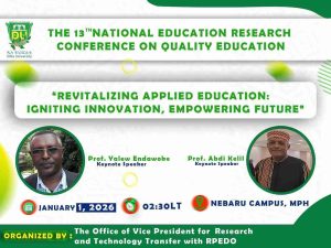 Dilla University Hosts the 13th National Education Research Conference